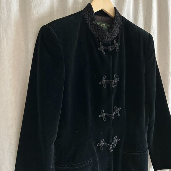 Vintage J.McLaughlin for Sanyo Velvelt Blazer 10 - Picture 4 of 12